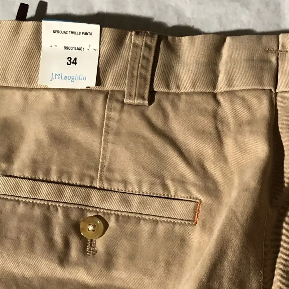 JMCLaughlin Khaki Twill Pants